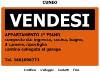sito di vendita di un alloggio in Cuneo